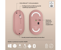 LOGITECH M350s 910-007014 różowa - 1172759 - zdjęcie 11
